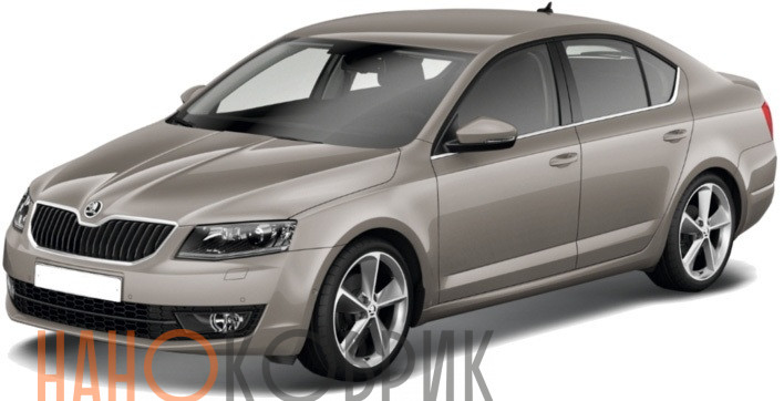 Автомобильные коврики ЭВА (EVA) для Skoda Octavia III лифтбек (A7) 2013- 